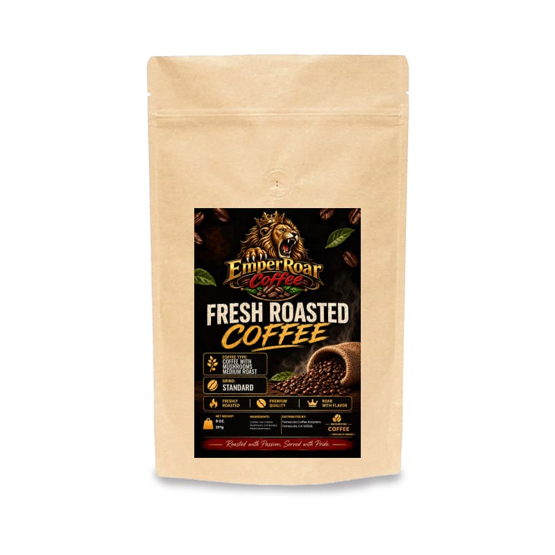 Coffee with Mushrooms Medium Roast