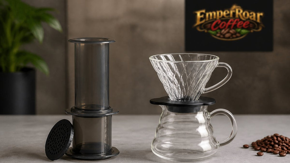 AeroPress vs V60 for Light Roast Coffee